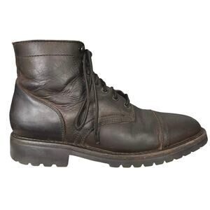 Thursday Men’s Captain StormKing Brown Leather Lug Sole Chukka Boot Size US 9.5